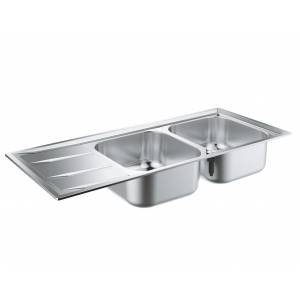 Мойка кухонная верхнего монтажа Grohe K400 с поверхностью для сушки